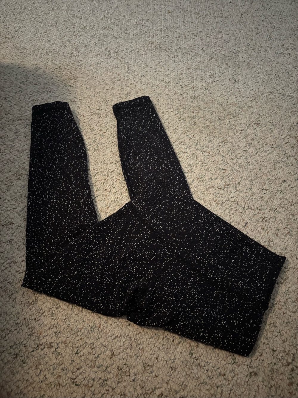lululemon athletica Black Speckled Leggings